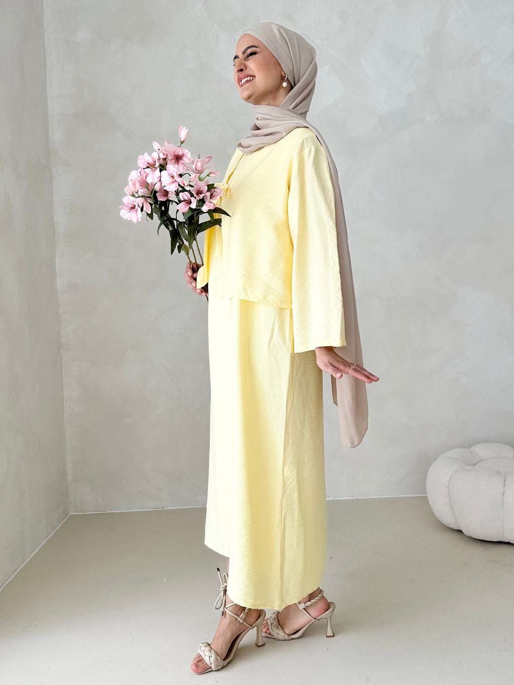 Robe cloche deux pièces