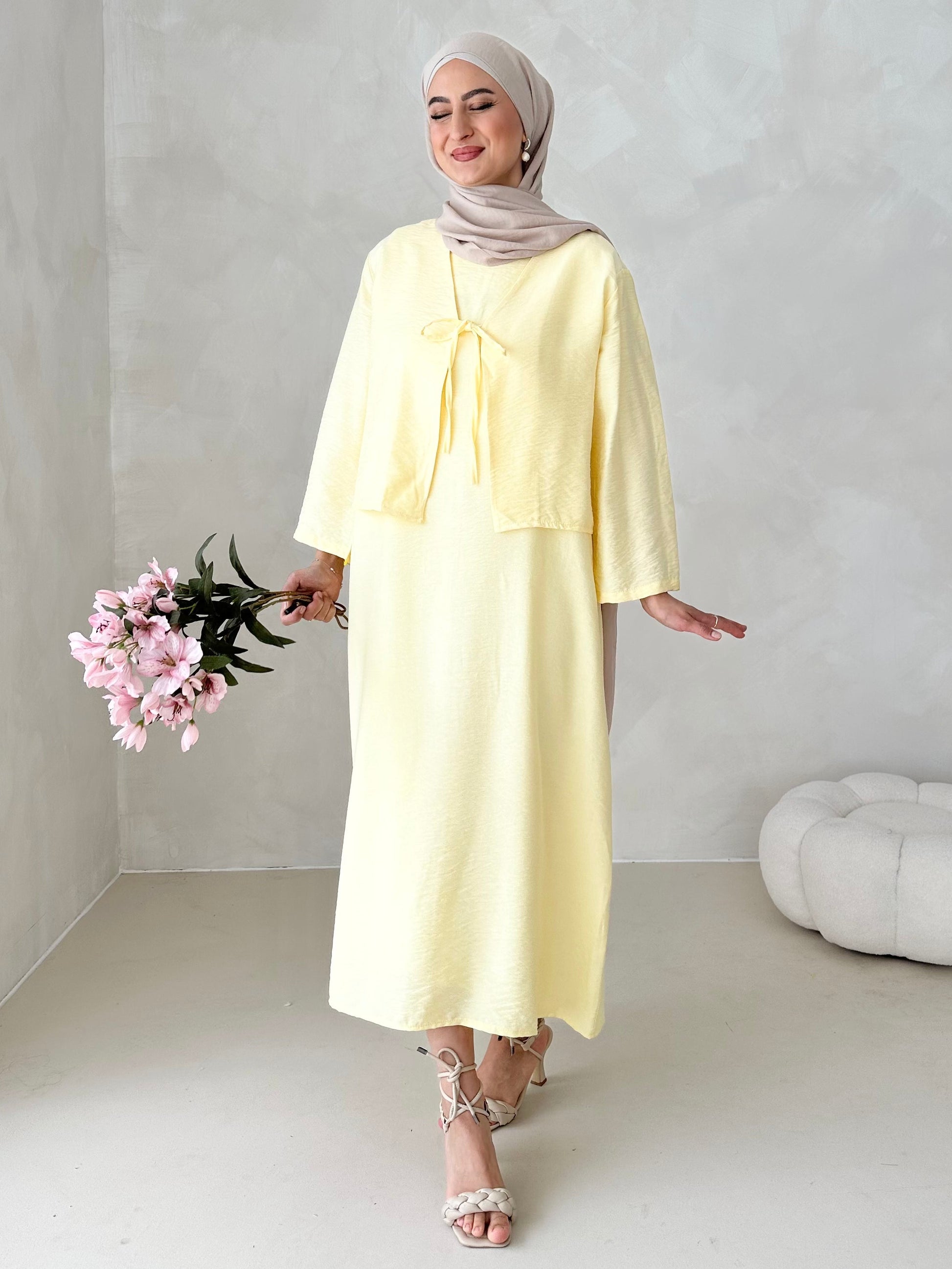 Robe cloche deux pièces