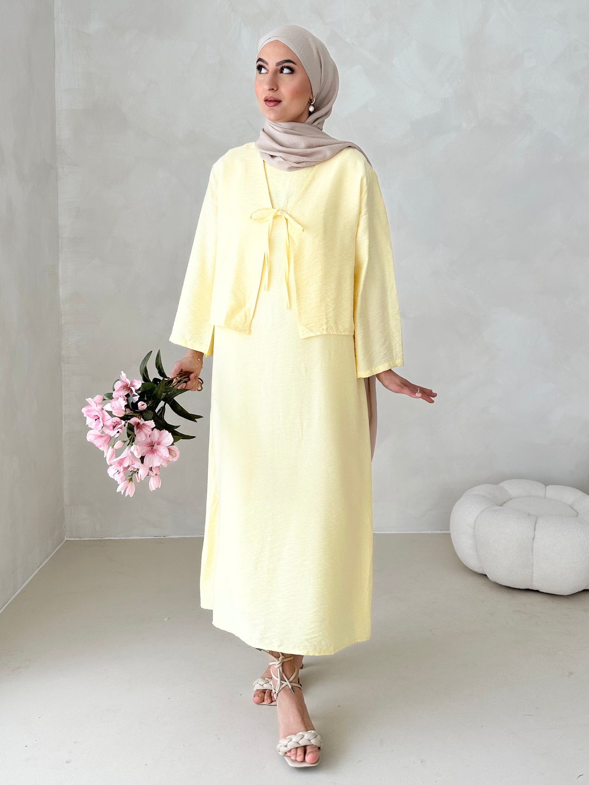 Robe cloche deux pièces