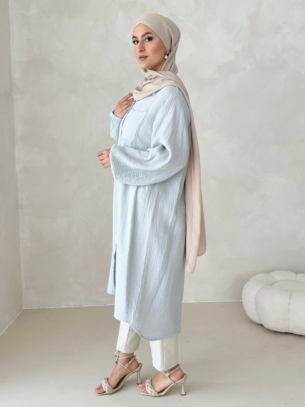 Tunique en mousseline