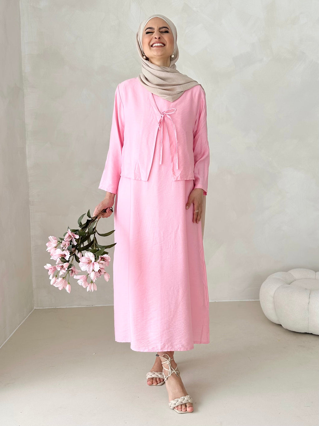 Robe cloche deux pièces