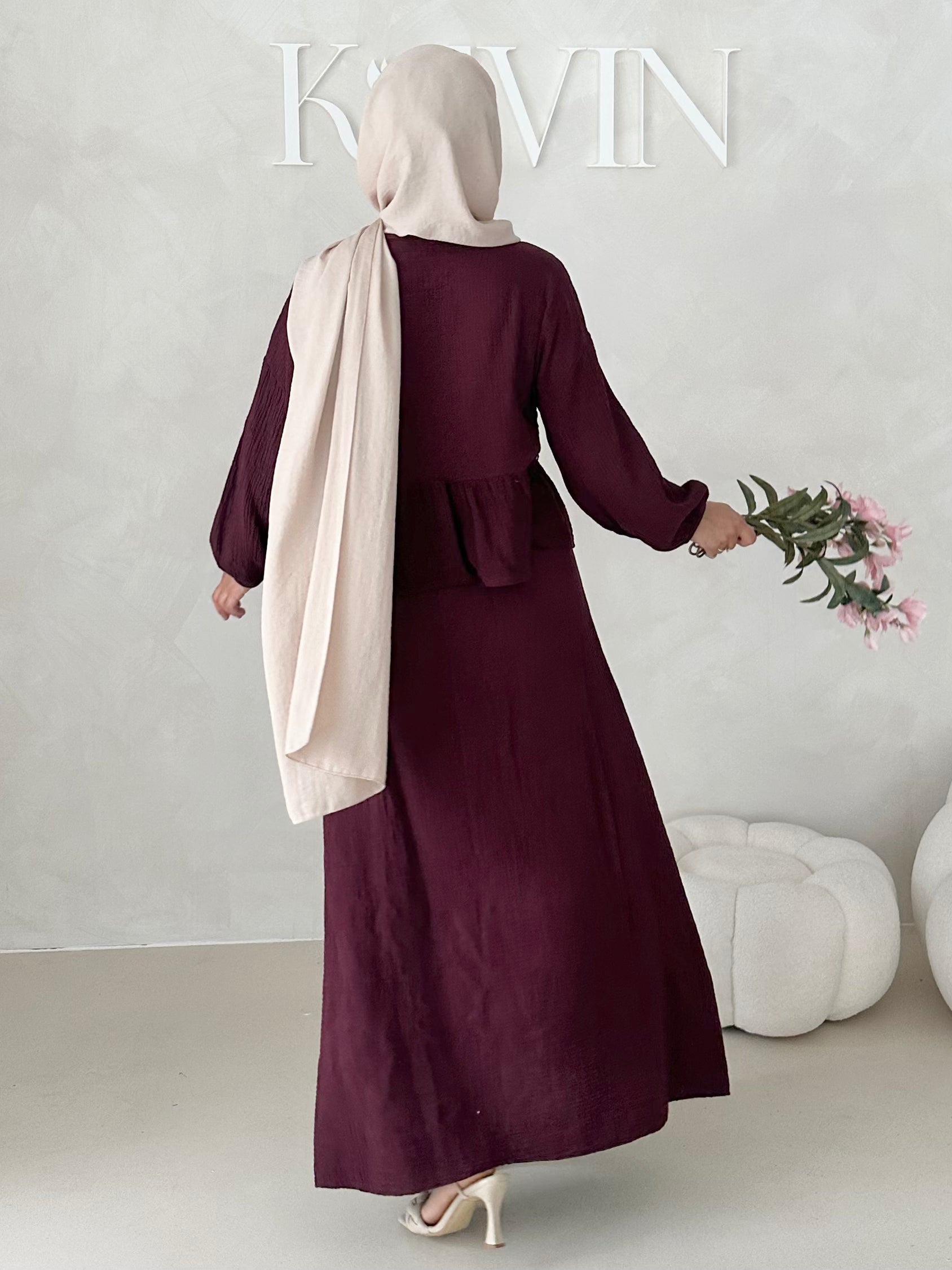 Costume deux pièces JUPE en mousseline AVEC LACETS