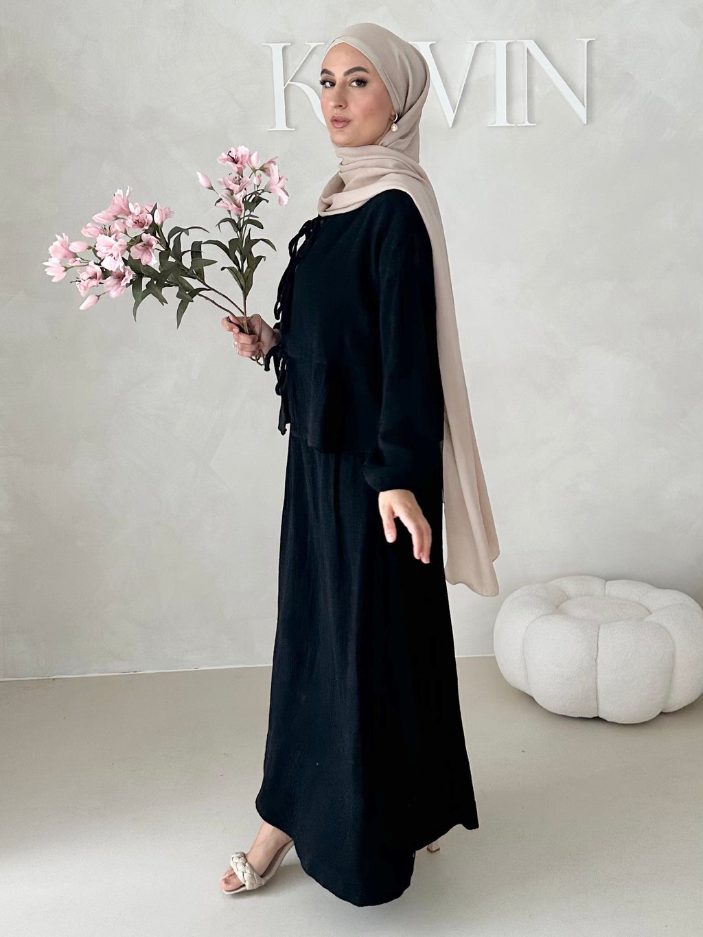 Costume deux pièces JUPE en mousseline AVEC LACETS