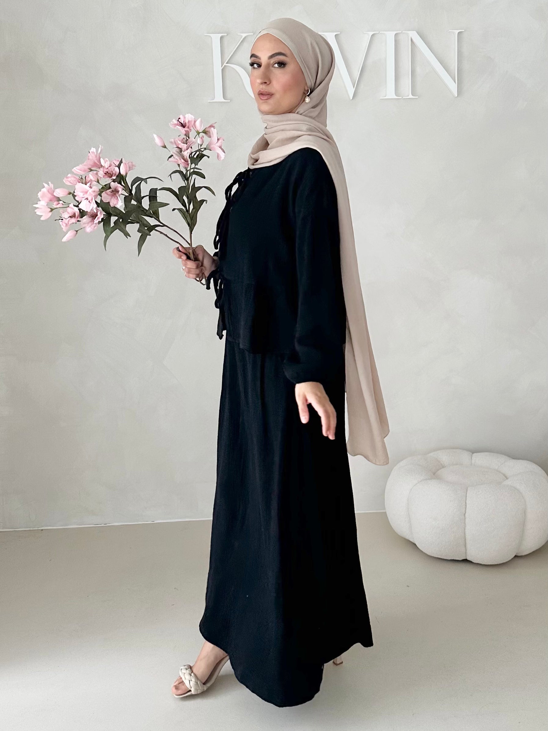 Costume deux pièces JUPE en mousseline AVEC LACETS