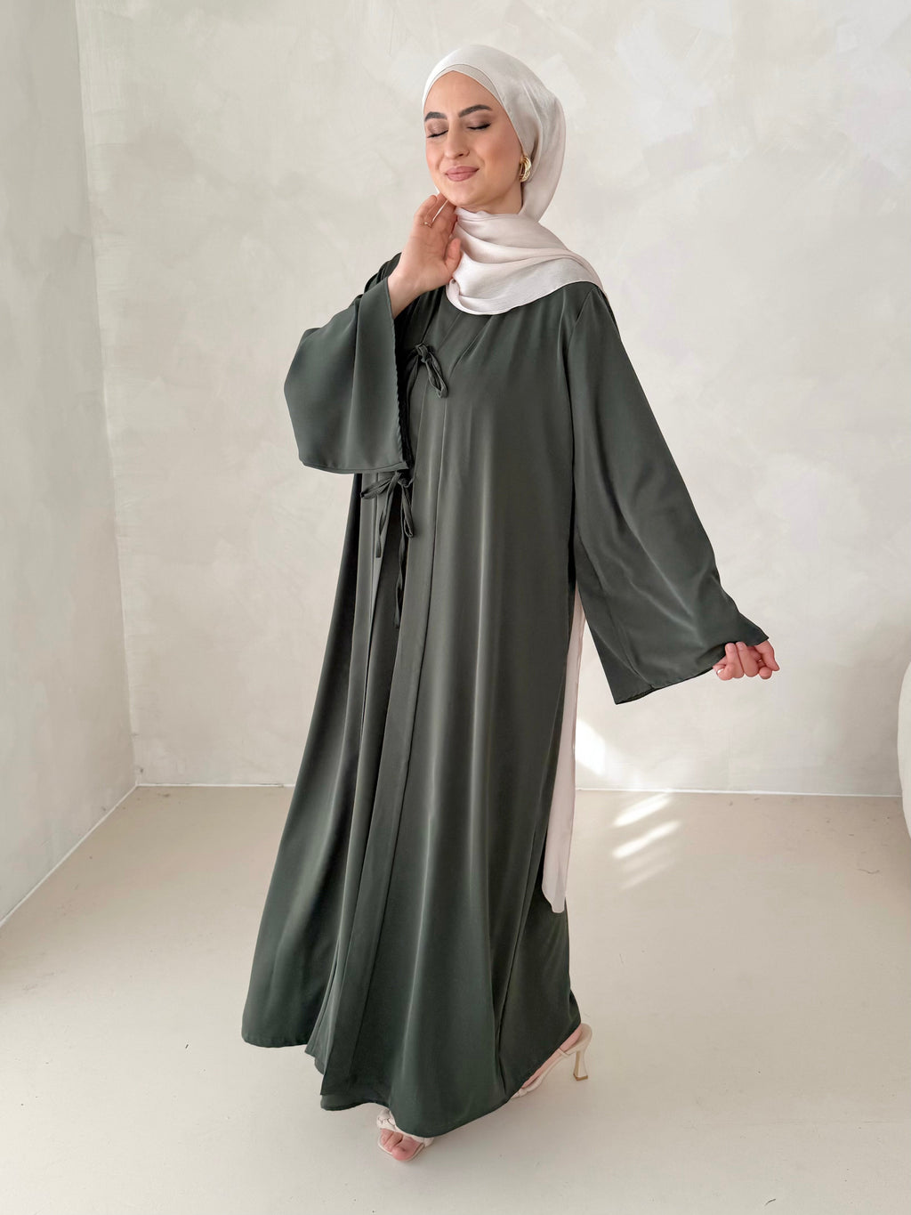 Aaliyah Abaya deux pièces