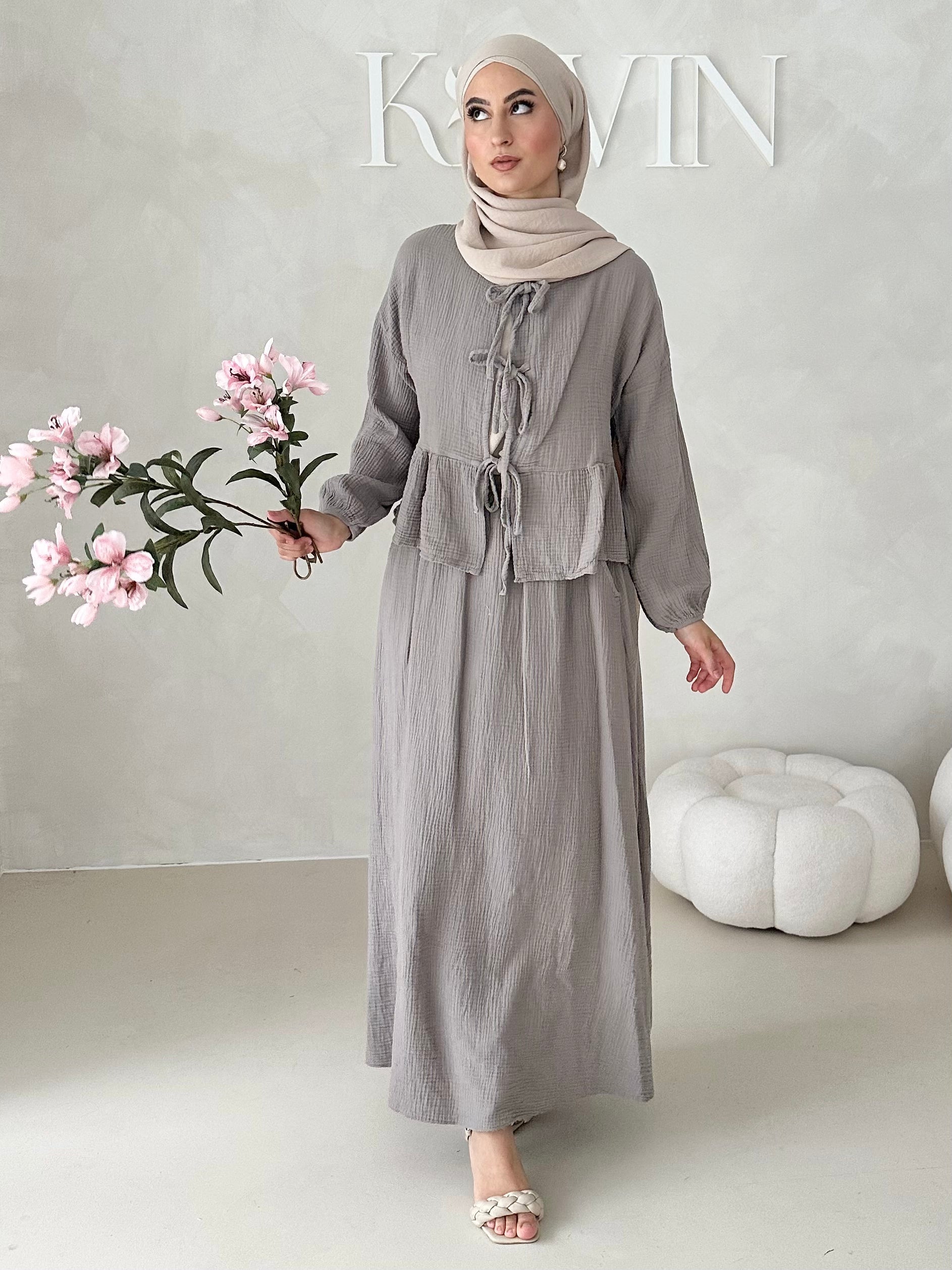 Costume deux pièces JUPE en mousseline AVEC LACETS