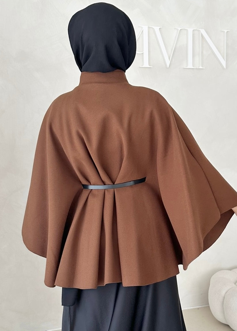 Cape avec ceinture