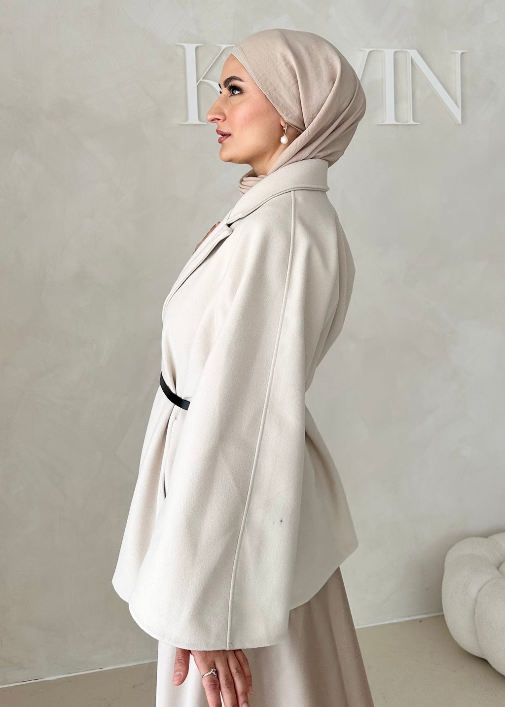 Veste blazer avec ceinture