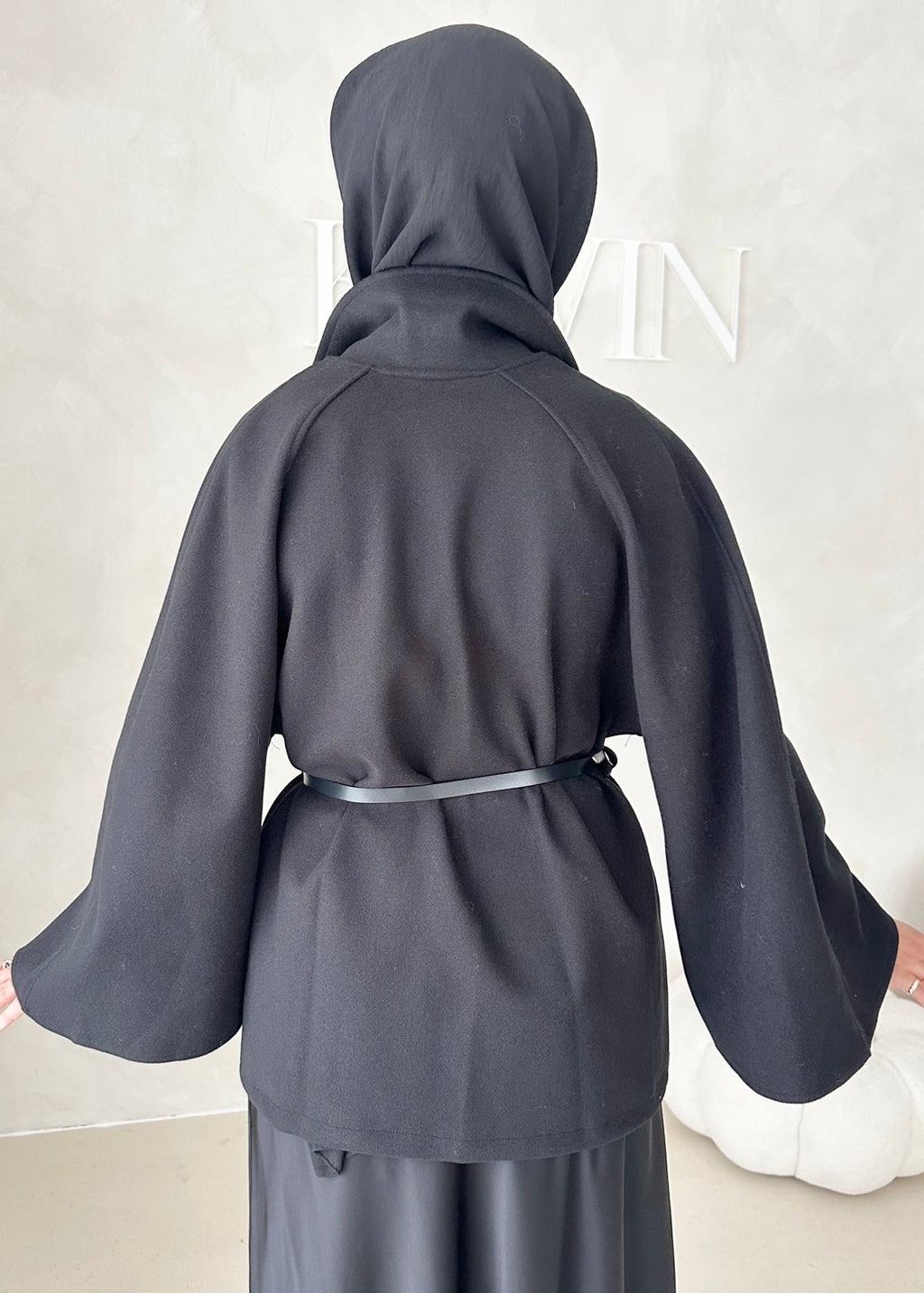 Veste blazer avec ceinture