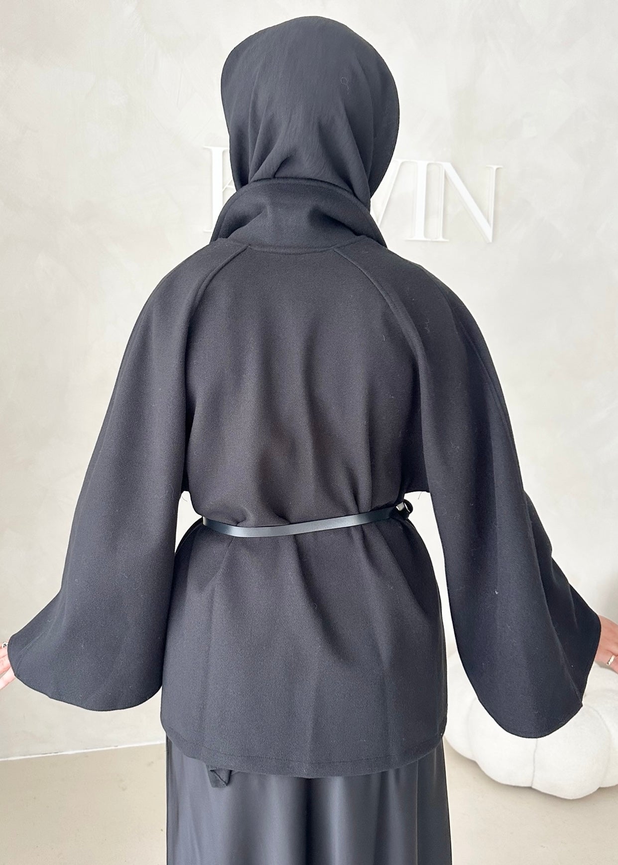 Veste blazer avec ceinture