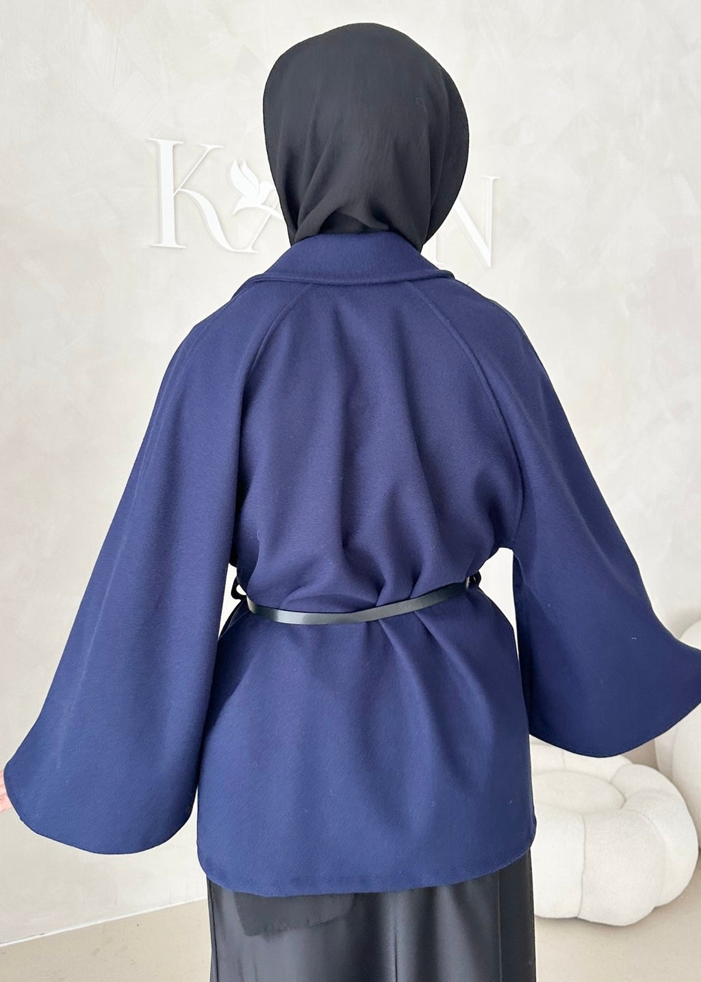 Veste blazer avec ceinture