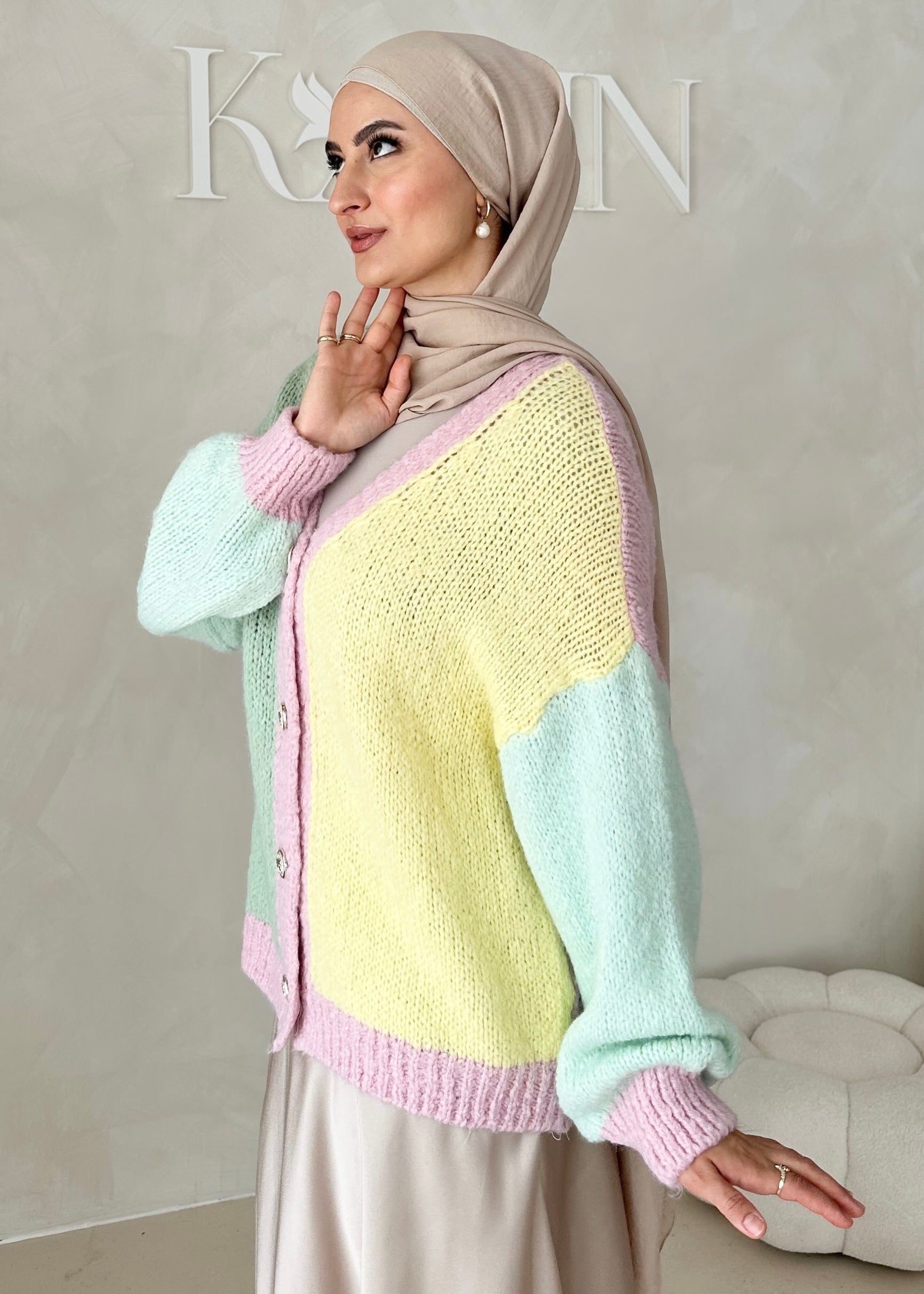 Cardigan pastel