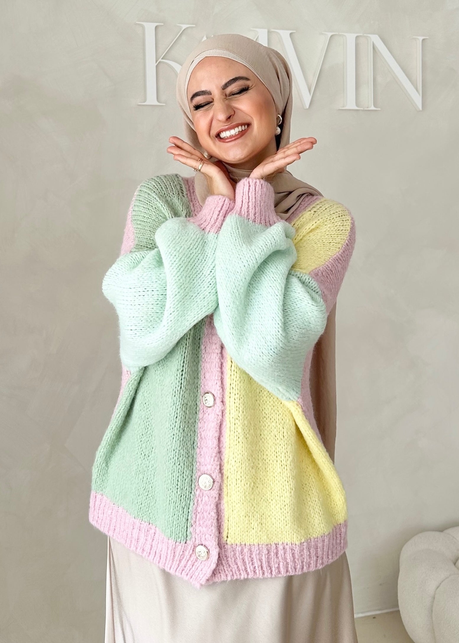 Cardigan pastel