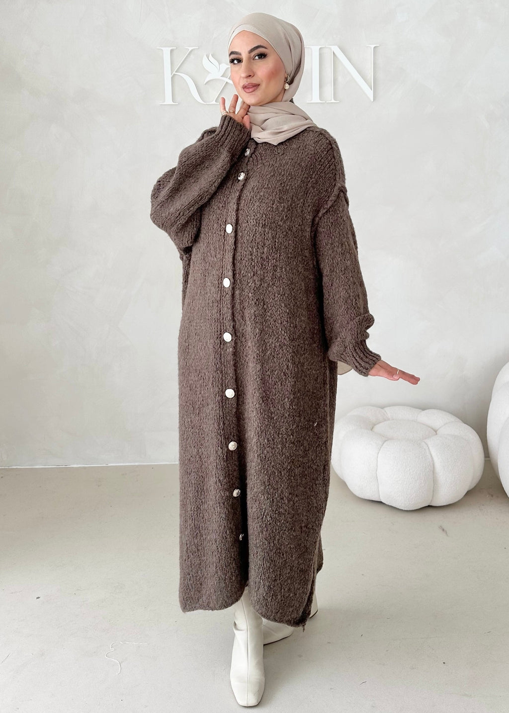 Cardigan LONG Cloche