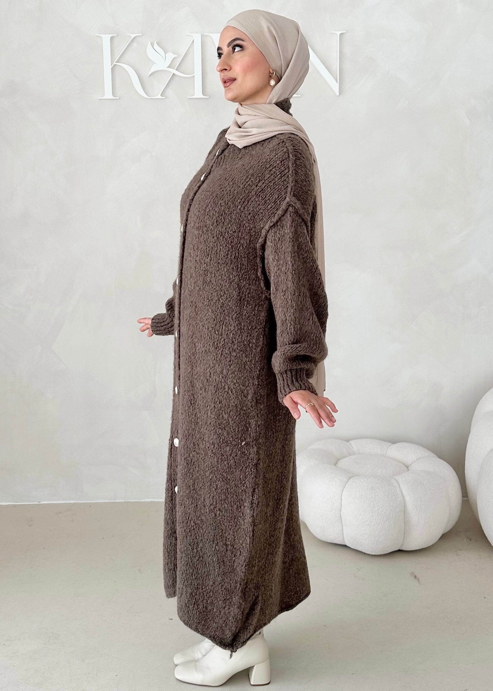 Cardigan LONG Cloche