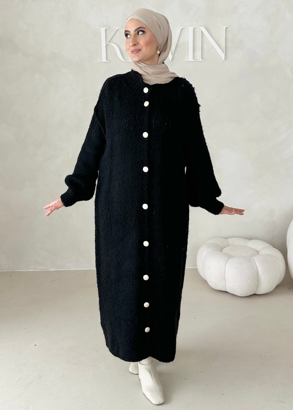 Cardigan LONG Cloche