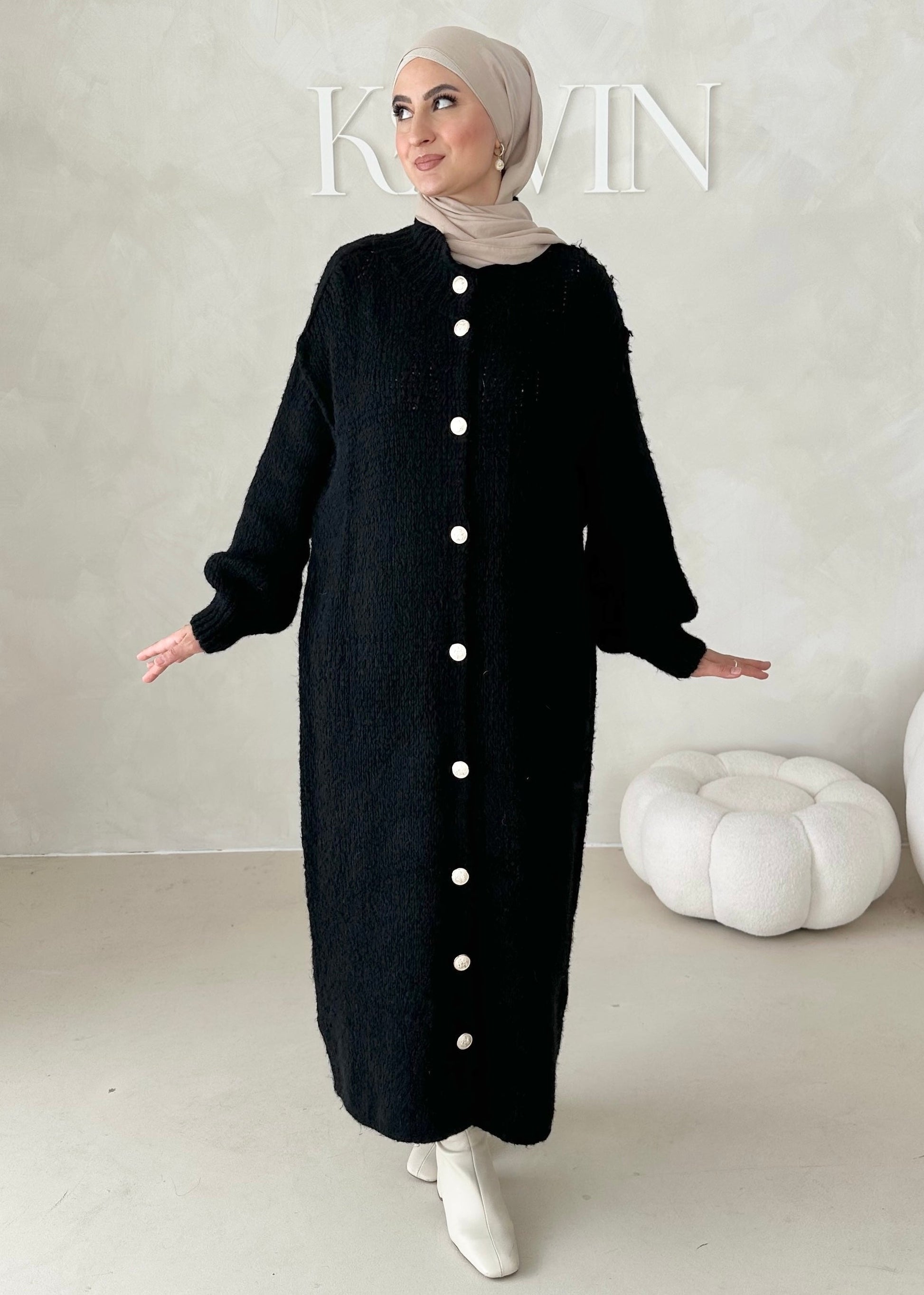Cardigan LONG Cloche