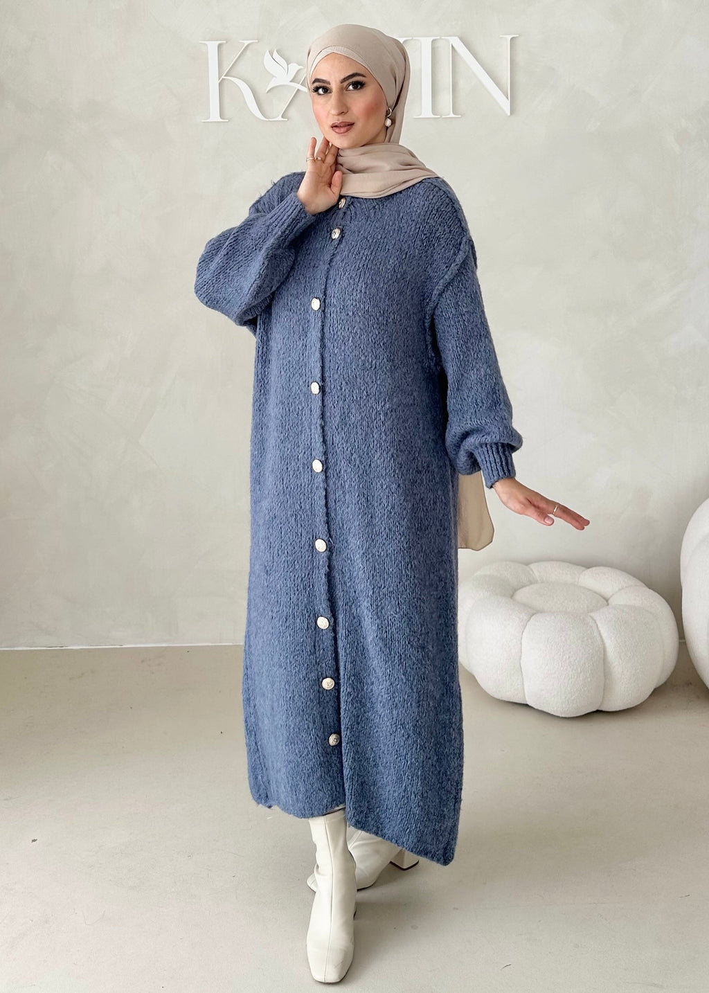 Cardigan LONG Cloche