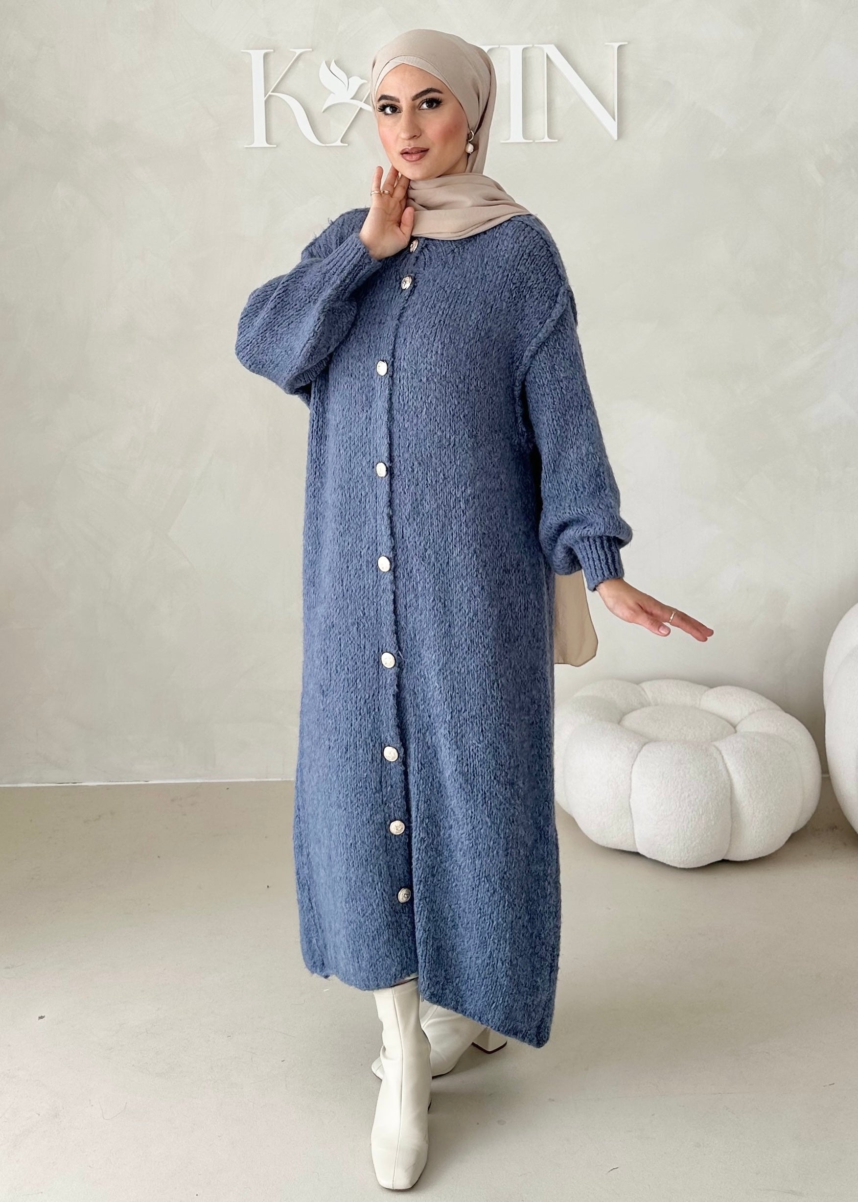Cardigan LONG Cloche