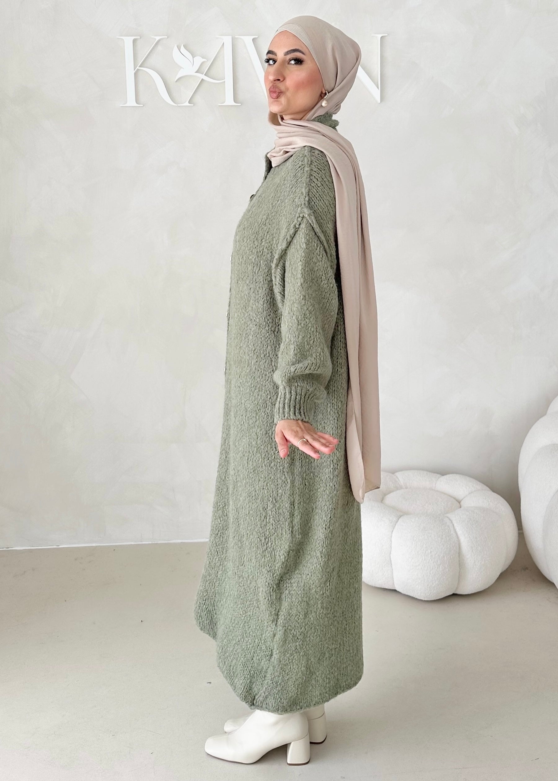 Cardigan LONG Cloche