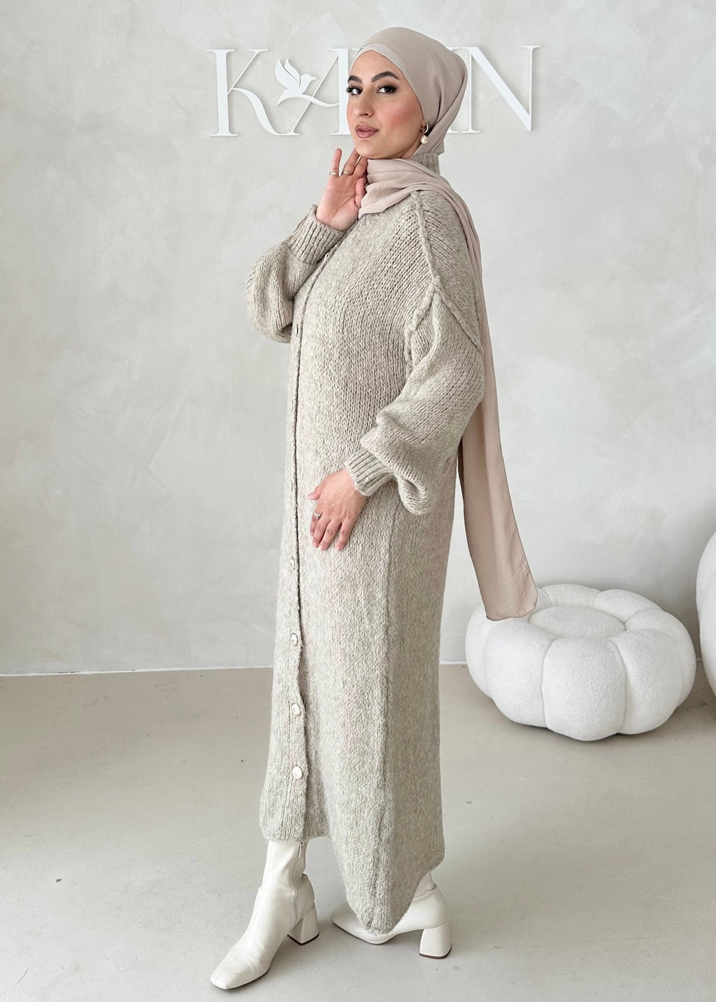 Cardigan LONG Cloche