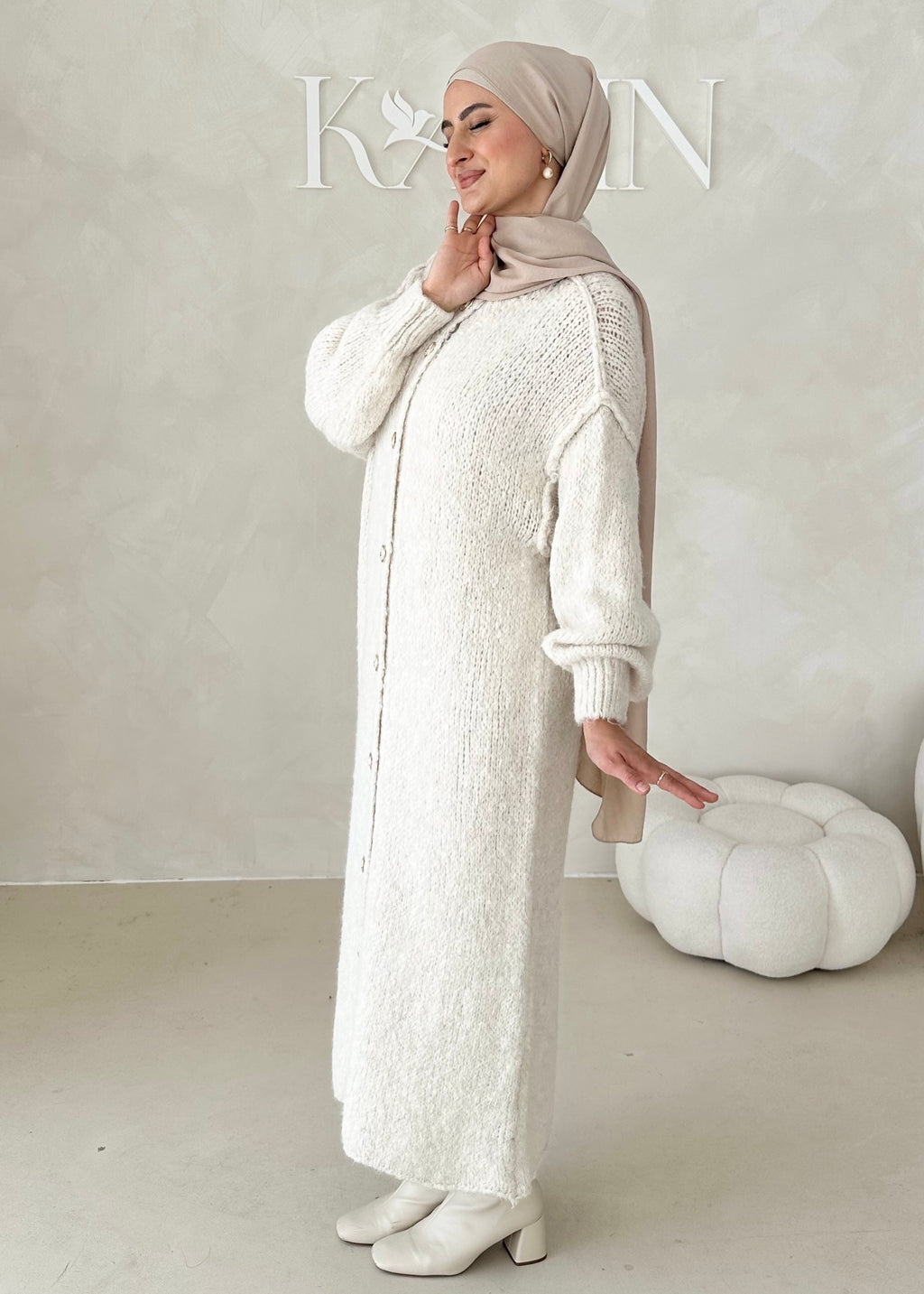 Cardigan LONG Cloche