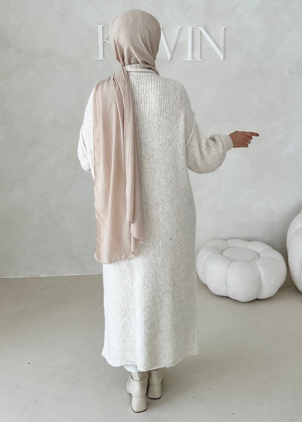 Cardigan LONG Cloche