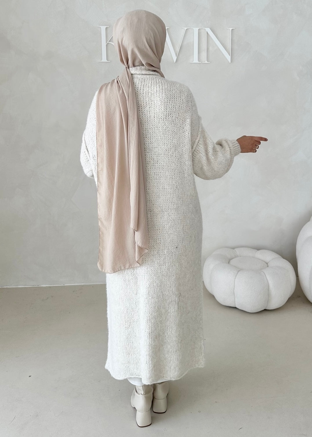 Cardigan LONG Cloche