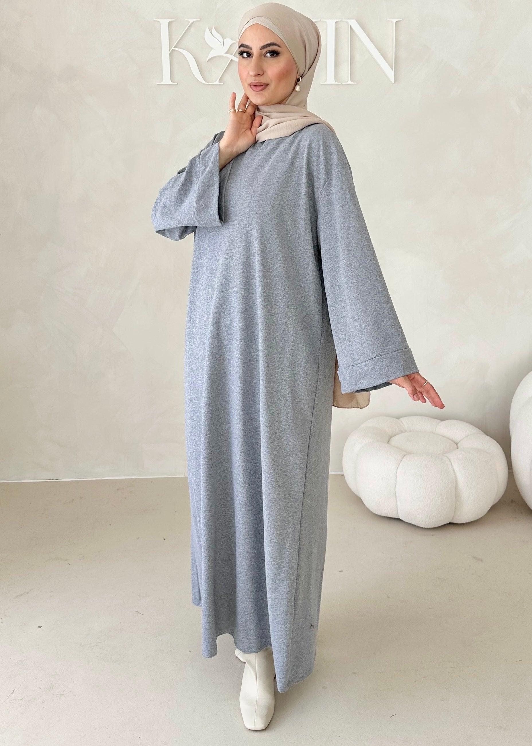 Robe confortable à manches larges