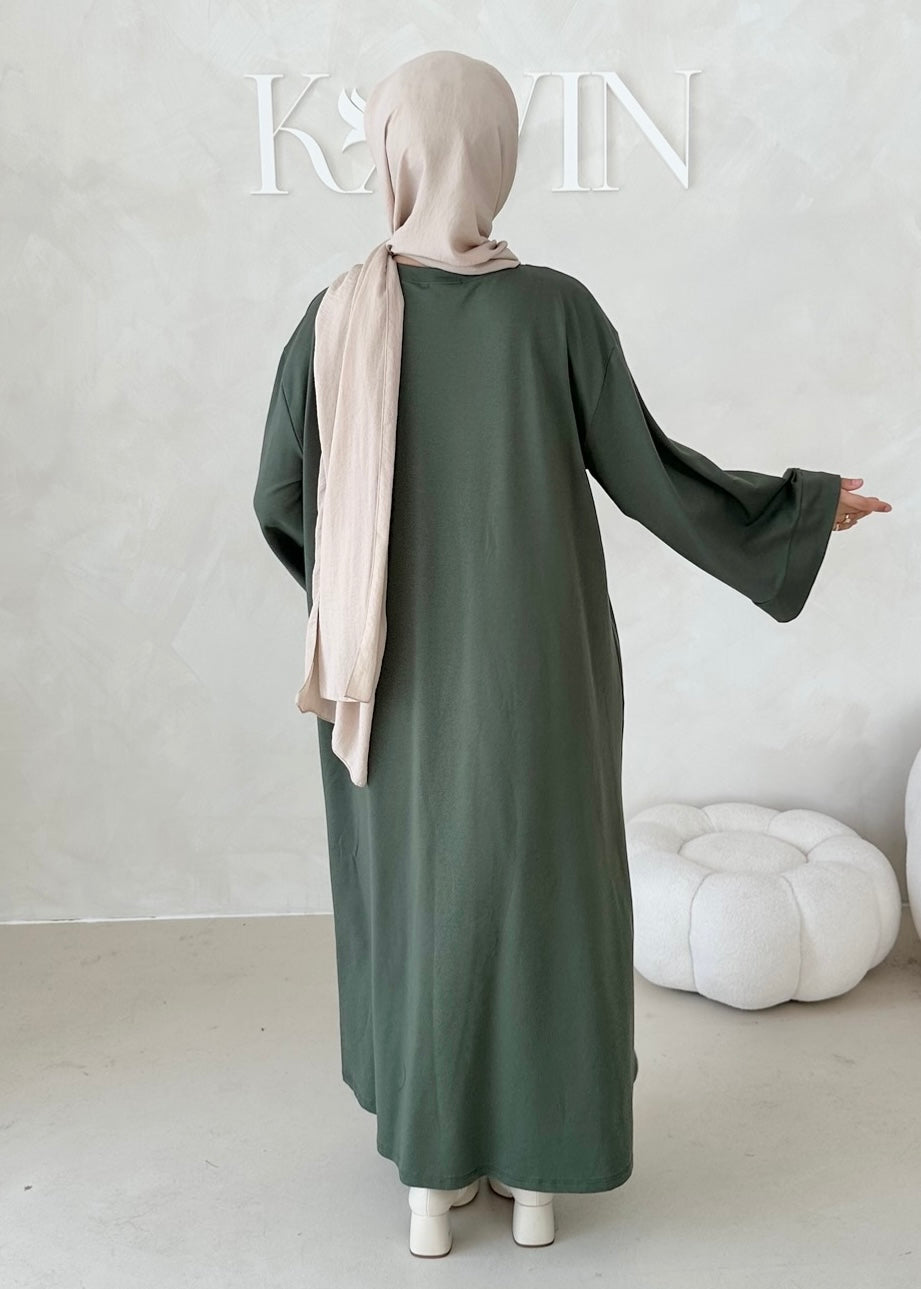 Robe confortable à manches larges