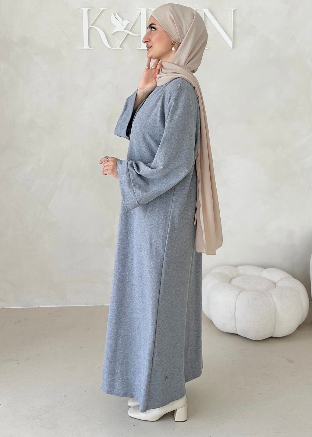 Robe confortable à manches larges