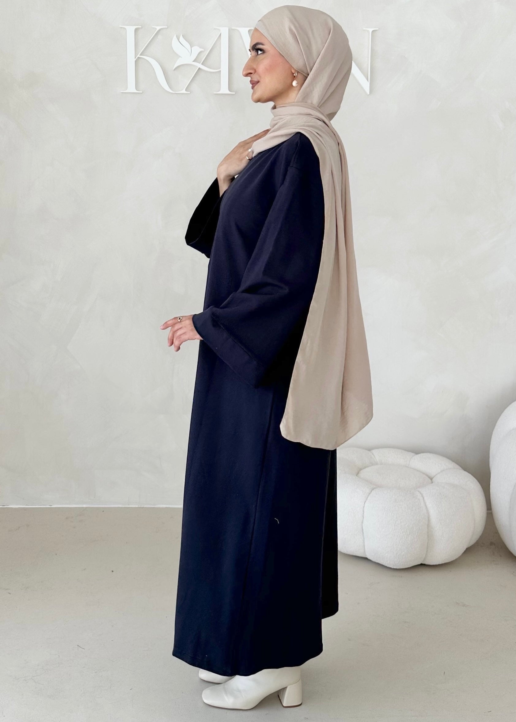 Robe confortable à manches larges