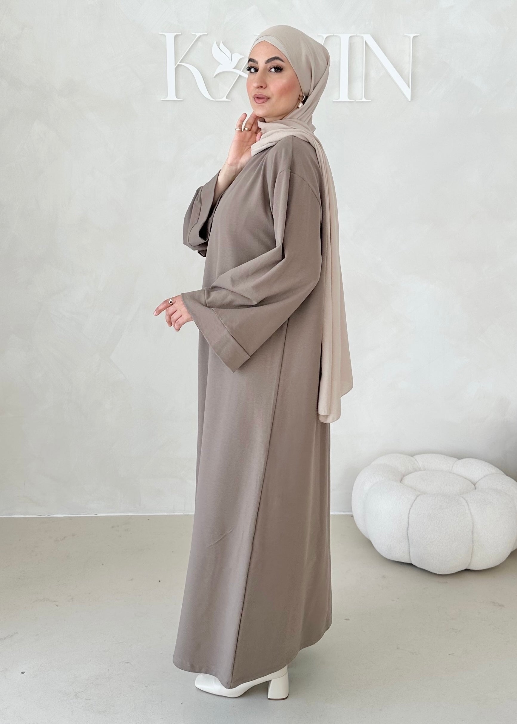 Robe confortable à manches larges