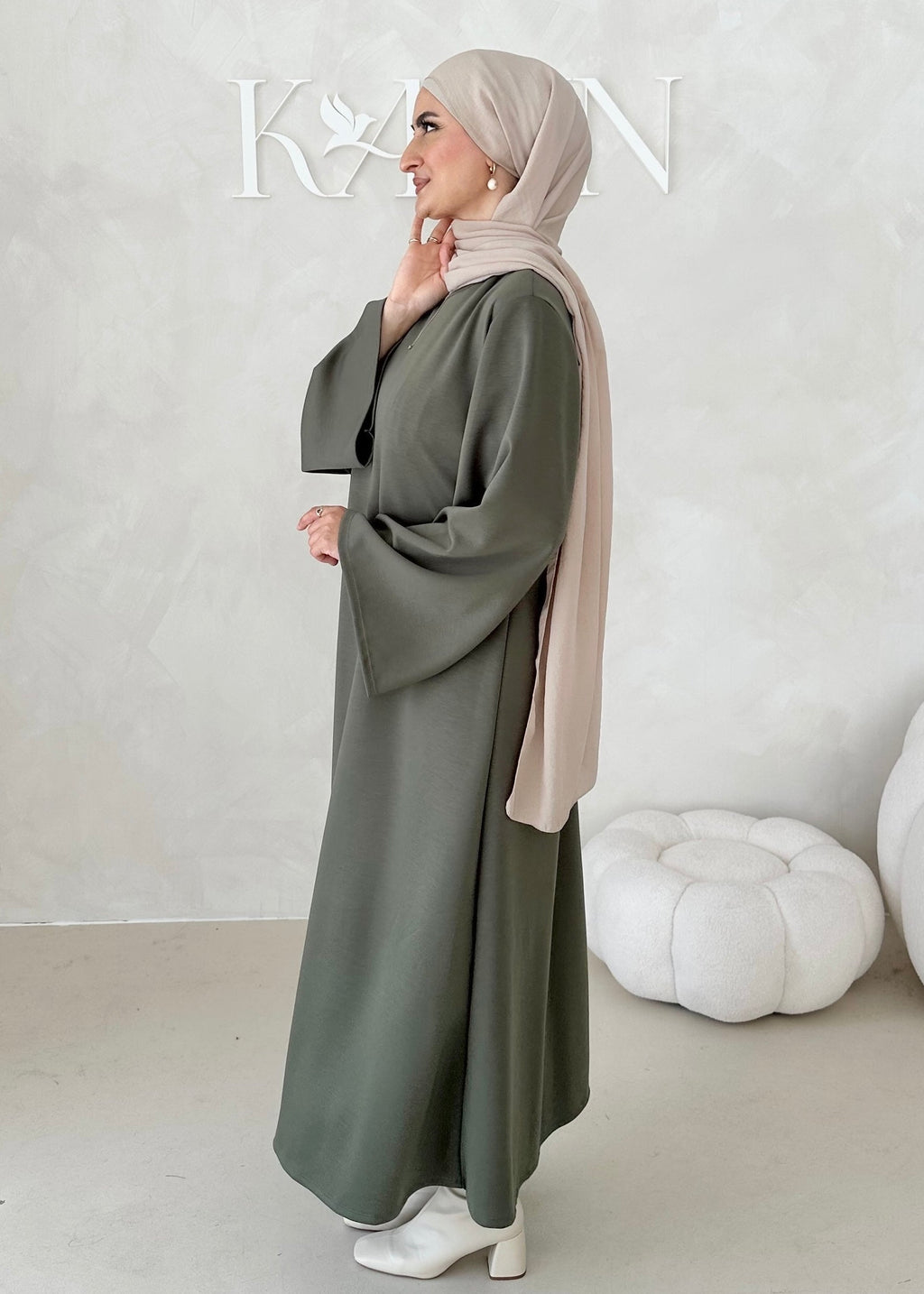 Robe à manches larges