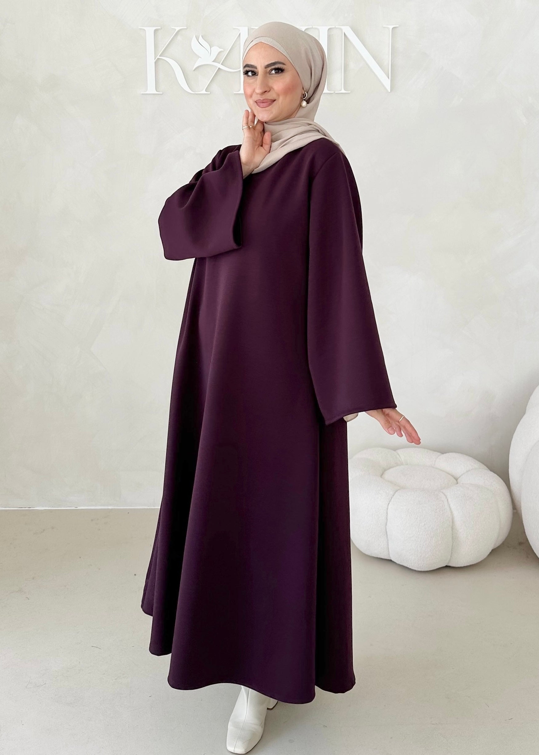 Robe à manches larges