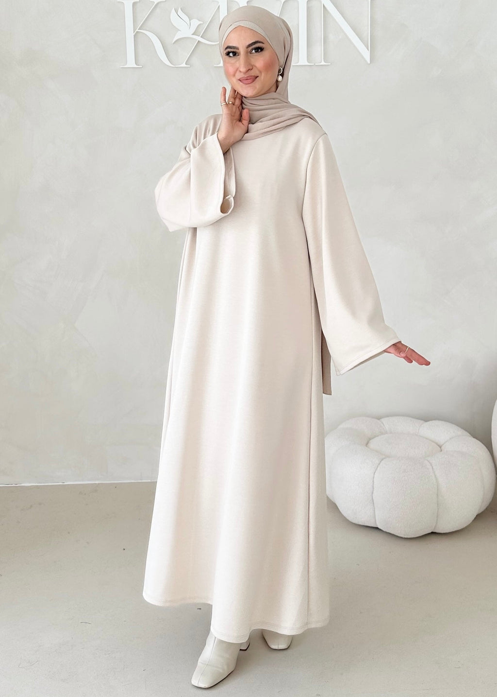 Robe à manches larges