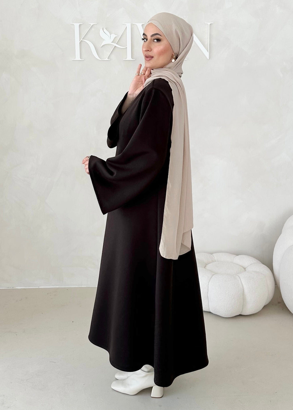 Robe à manches larges