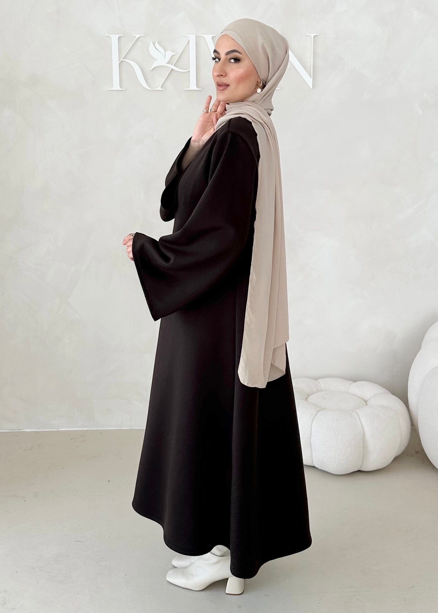 Robe à manches larges