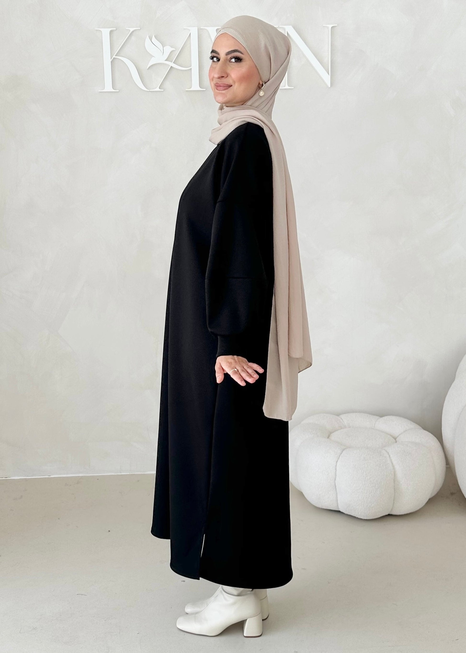 Robe à manches ballon