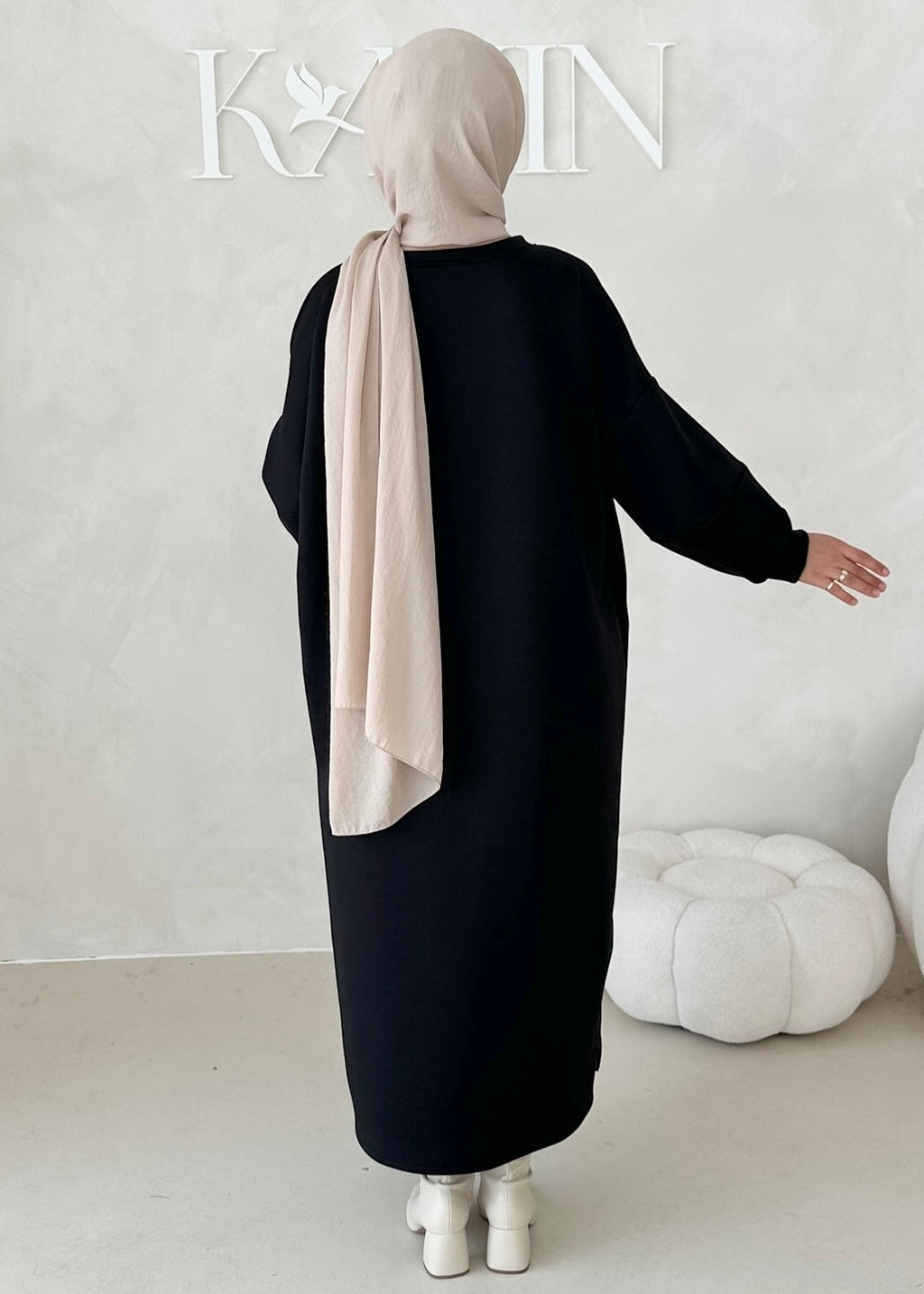 Robe à manches ballon