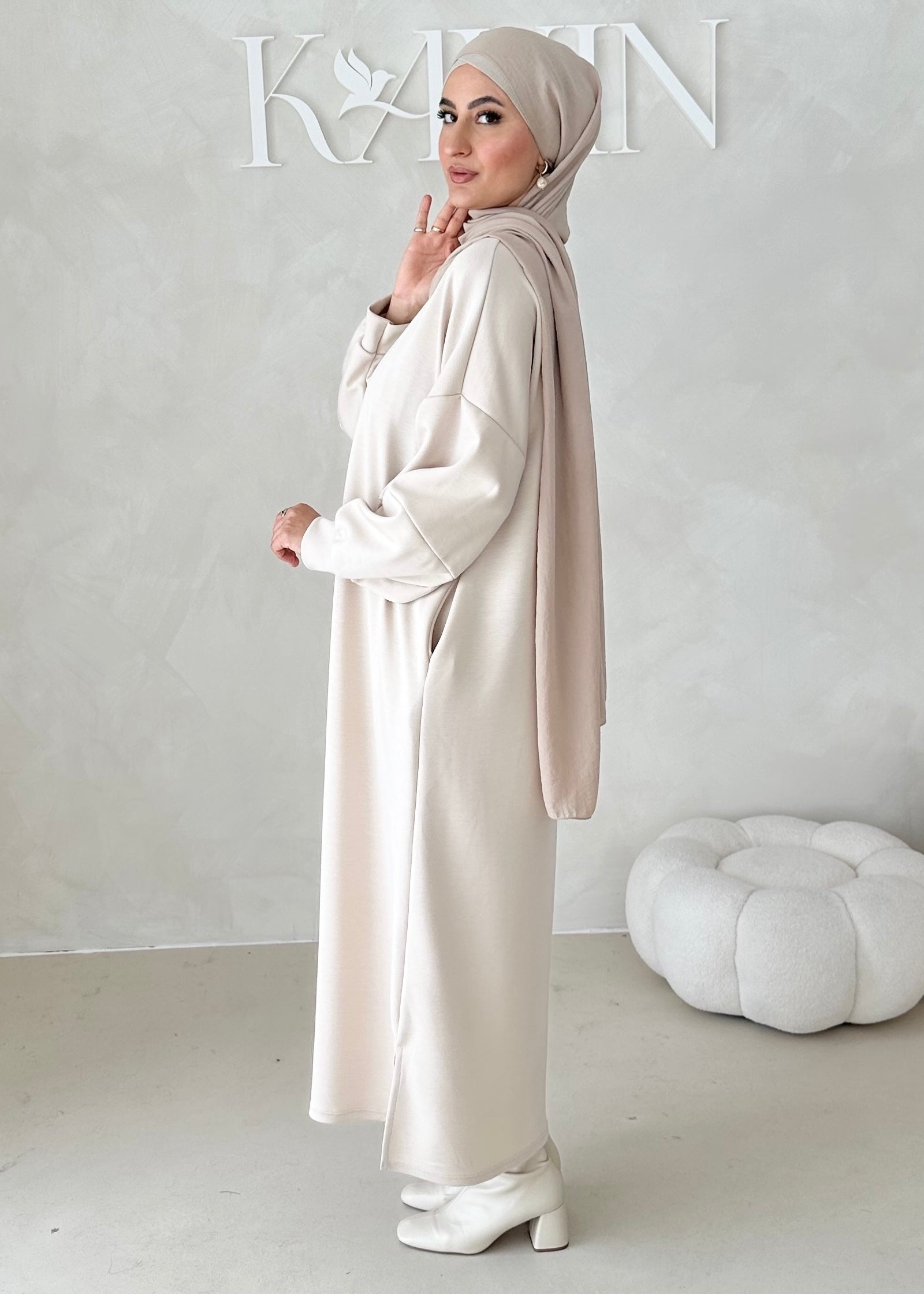 Robe à manches ballon