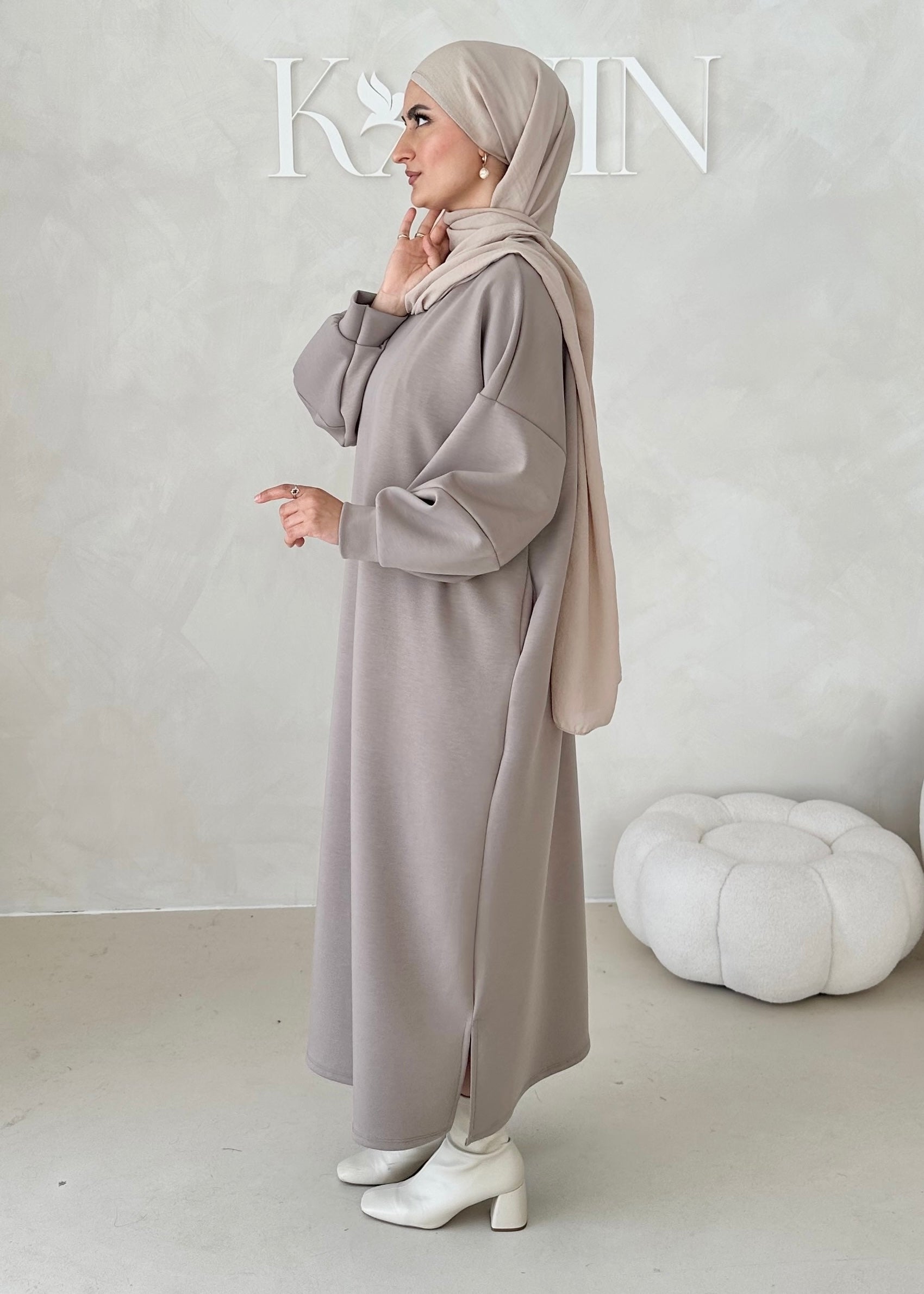 Robe à manches ballon