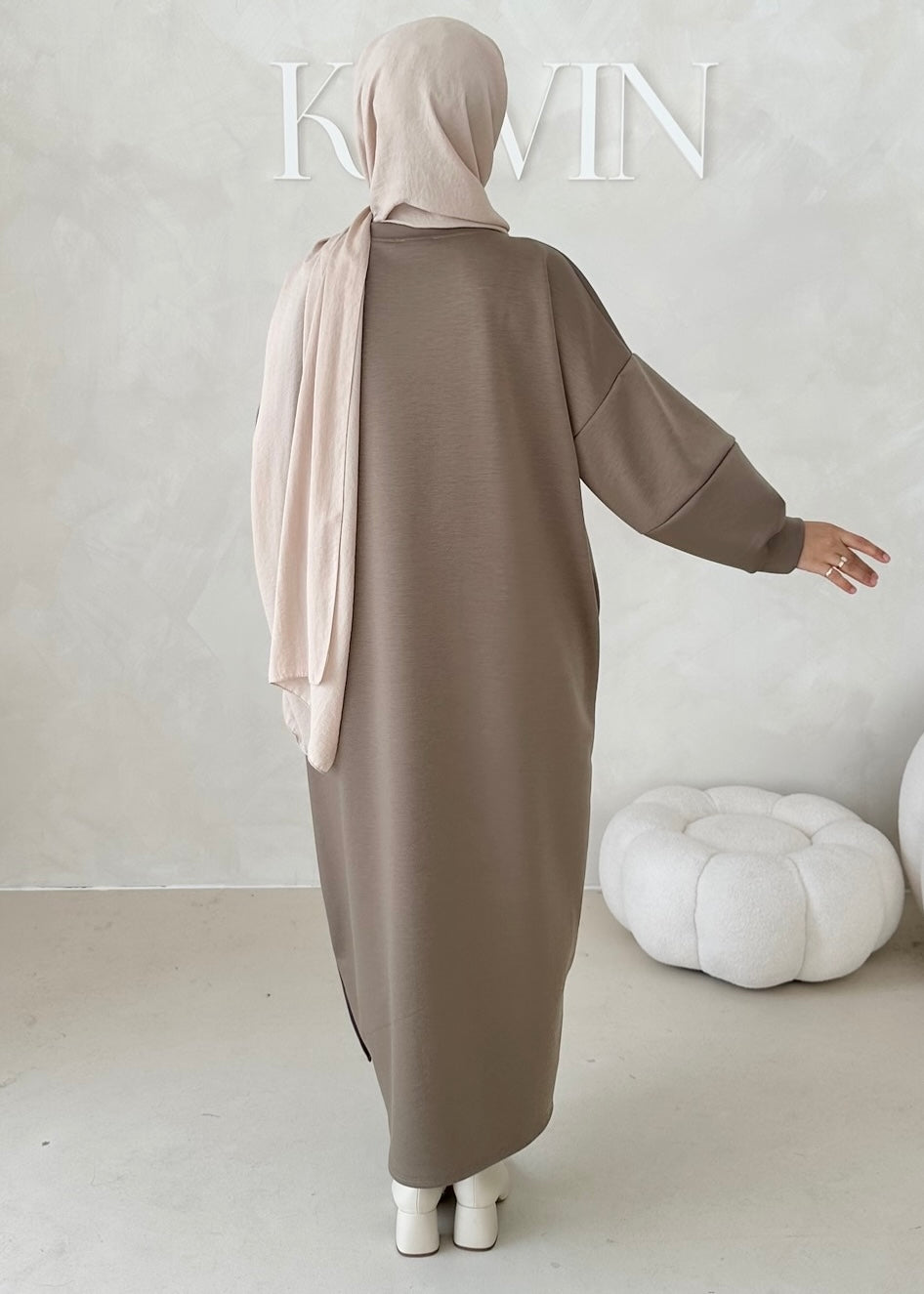 Robe à manches ballon