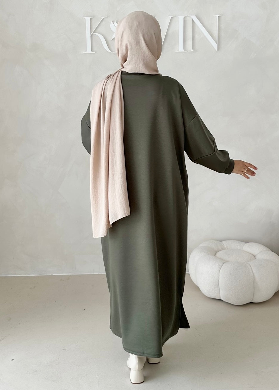 Robe à manches ballon