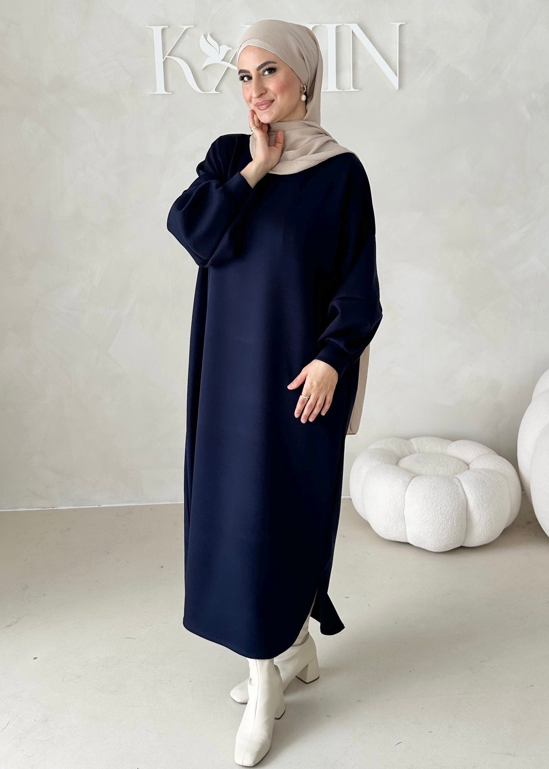 Robe à manches ballon