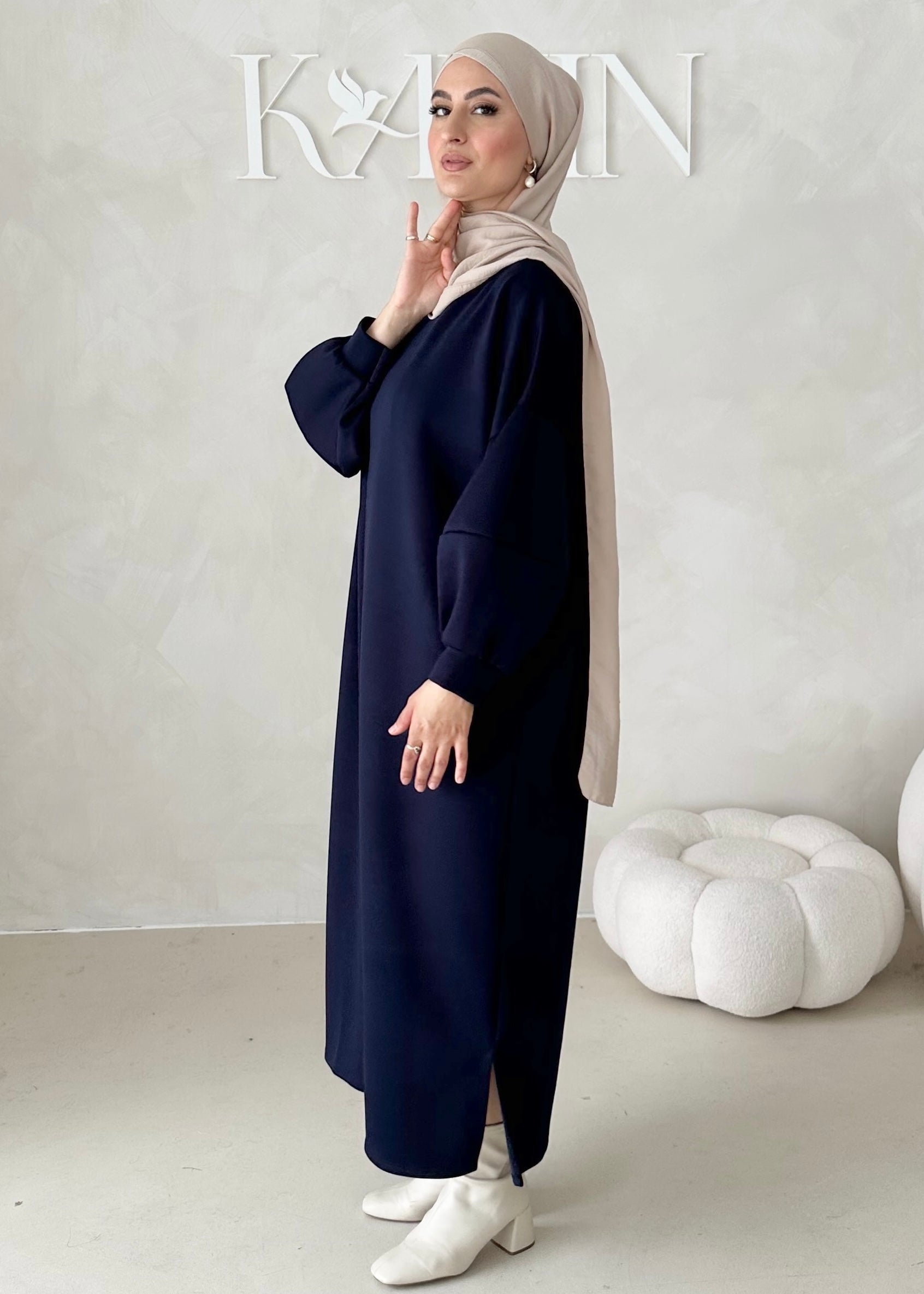 Robe à manches ballon