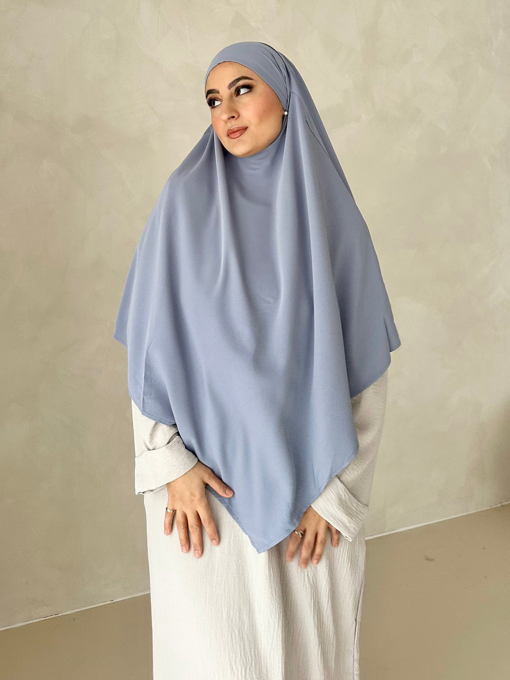 Khimar MEDINA SOIE Einlagig