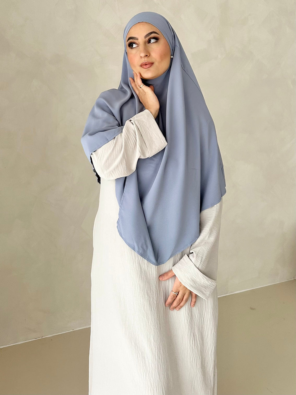 Khimar MEDINA SOIE Einlagig