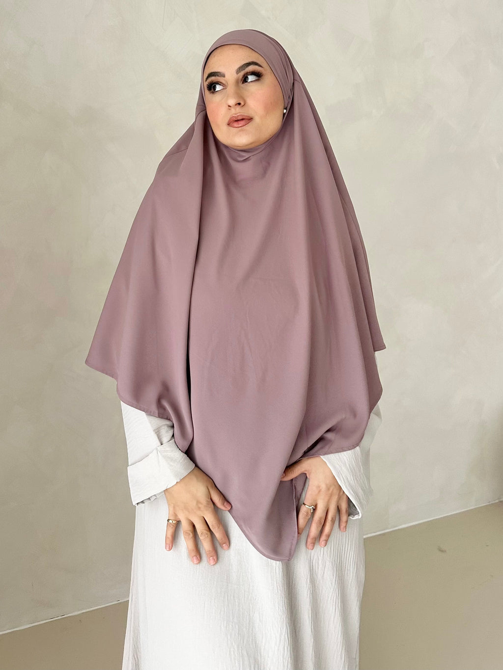 Khimar MEDINA SOIE Einlagig