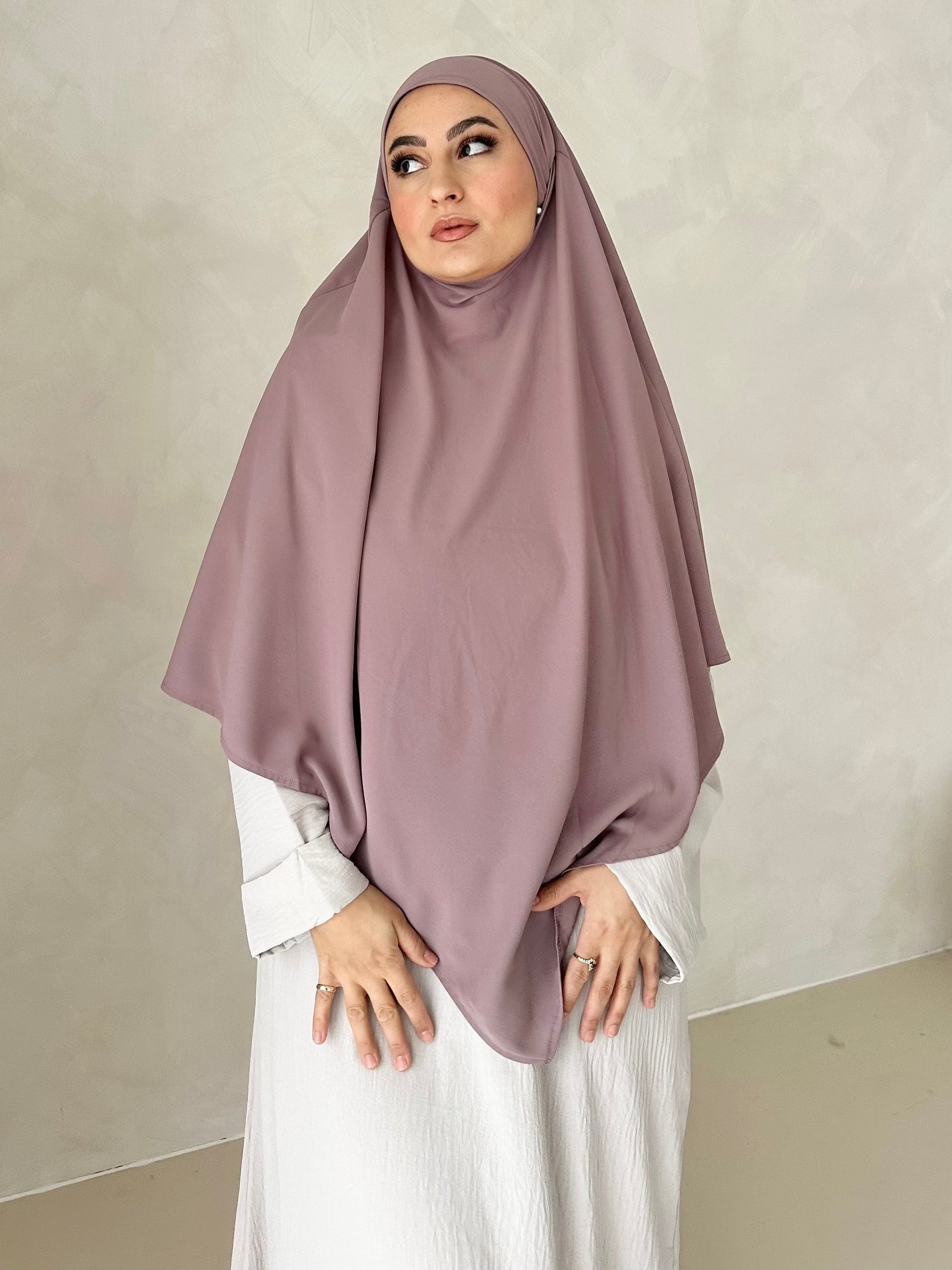 Khimar MEDINA SOIE Einlagig
